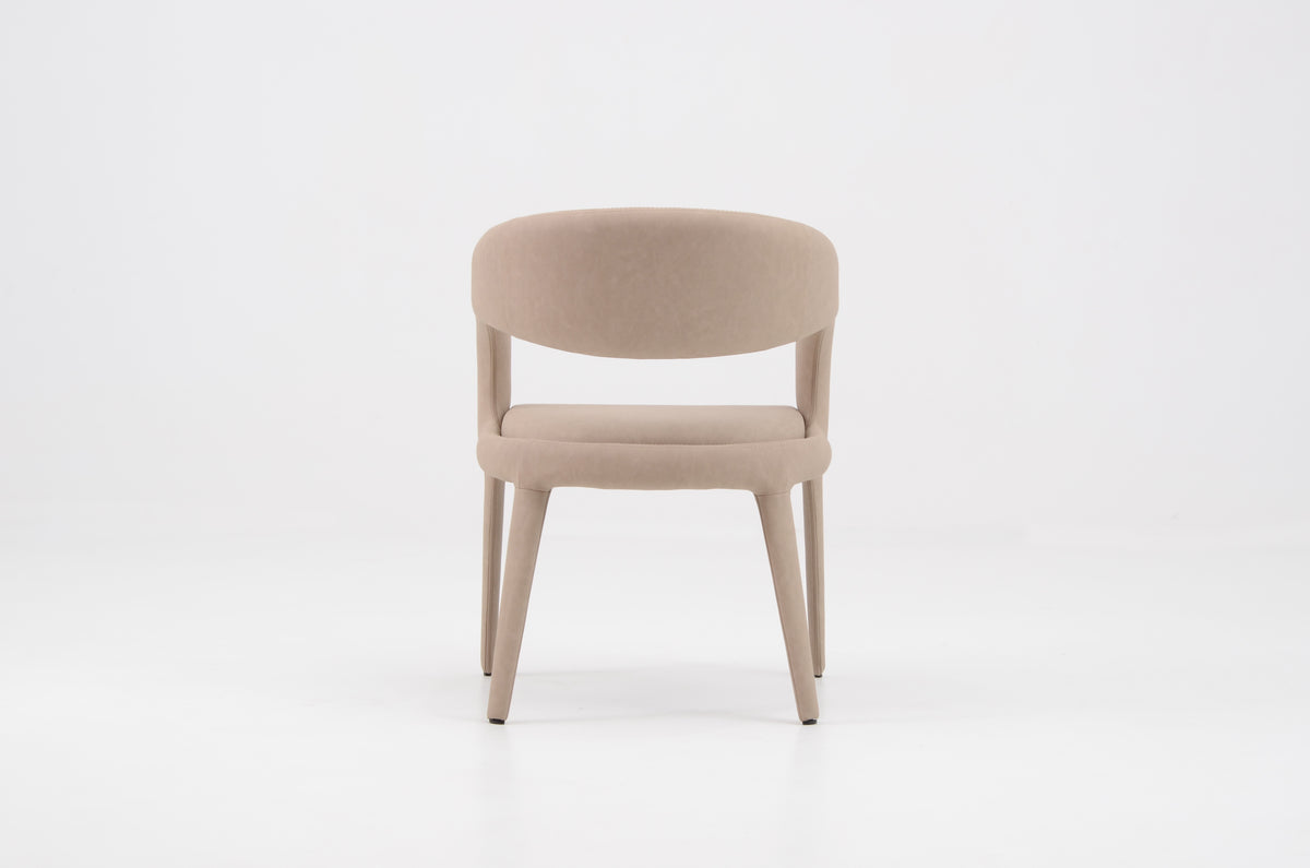 Tommy Franks Dining Matzo Dining Chair - Vintage Ecco Pelle House of Isabella UK