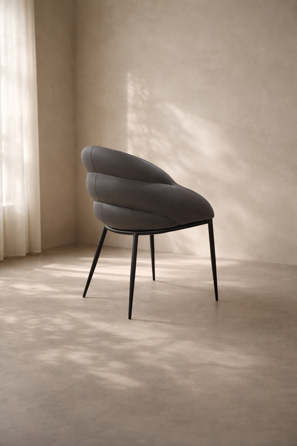 Tommy Franks Dining Mayer Dining Chair - Dark Grey House of Isabella UK