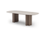 Tommy Franks Dining Moon Dining Table - 240 - Cocoa & Cream Ceramic House of Isabella UK