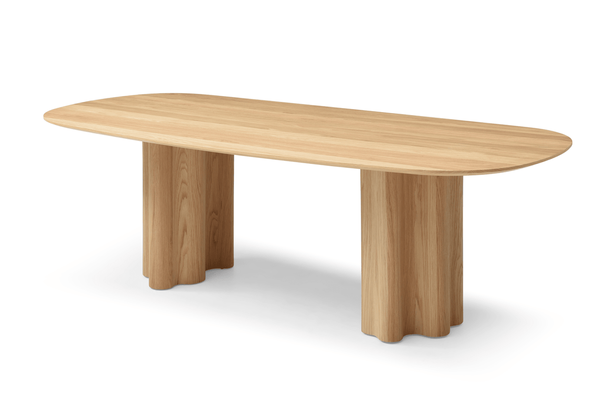 Tommy Franks Dining Moon Dining Table 240 - Light Oak House of Isabella UK