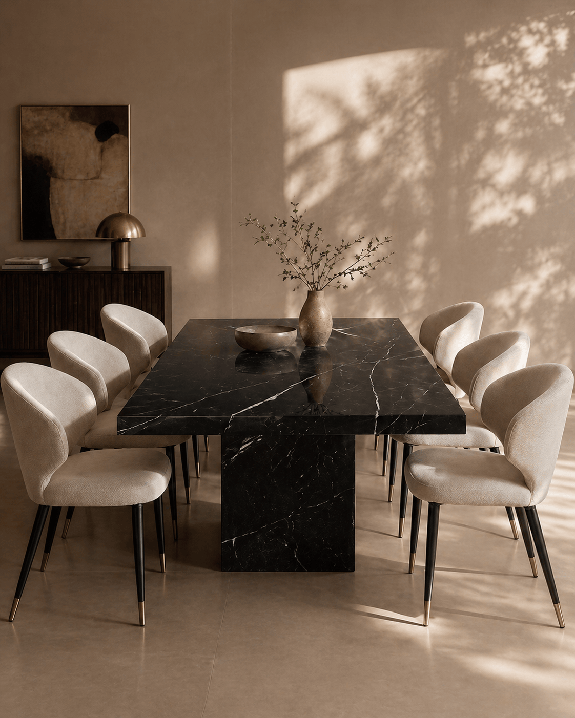 Tommy Franks Dining Noche Dining Table House of Isabella UK