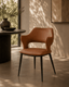 Tommy Franks Dining Norma Dining Chair - Colonial Tan House of Isabella UK