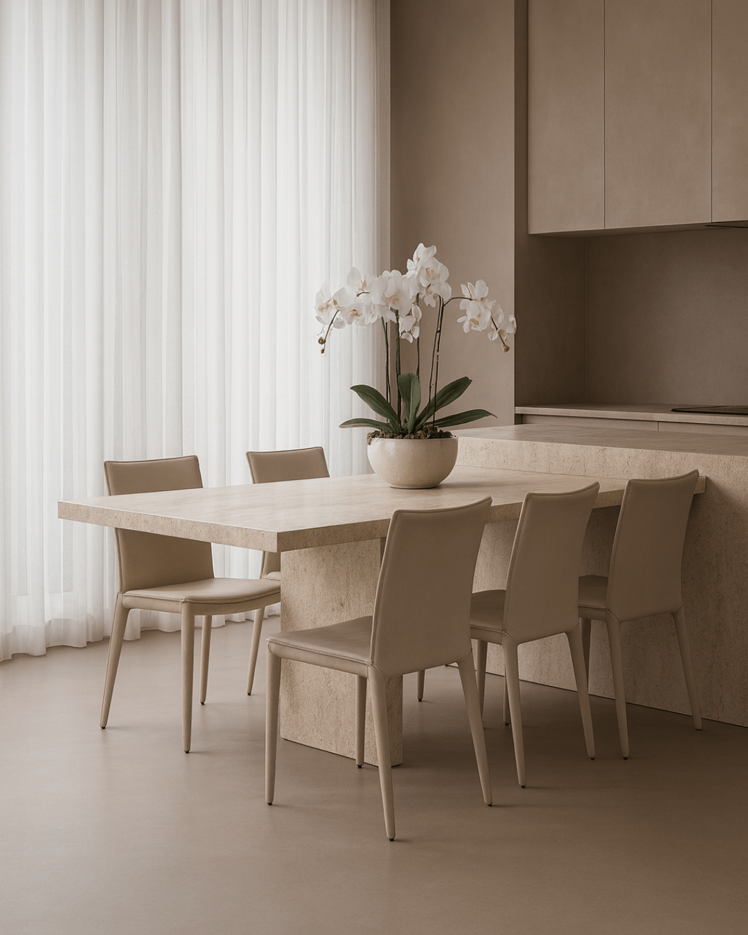 Tommy Franks Dining Othello Dining Chair - Set of 2 - Cream House of Isabella UK