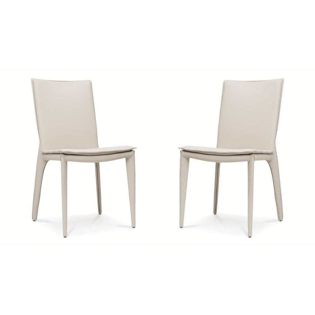 Othello Dining Chair - Set of 2 - Cream.