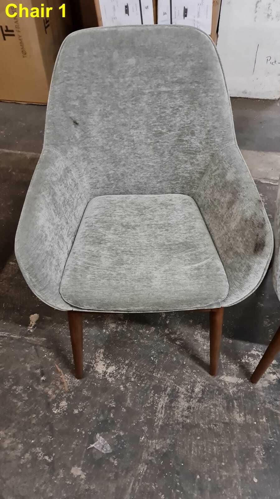 Polanco Dining Chair - Seamist ( Marks and scrapes ) | OUTLET.