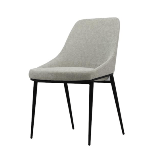 Scande Dining Chair - Set of 2 - Cream.