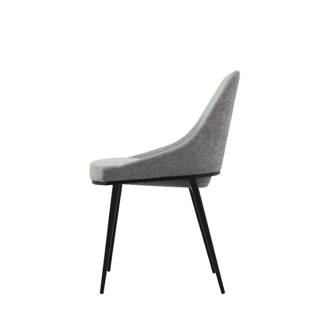 Scande Dining Chair - Set of 2 - Grey.