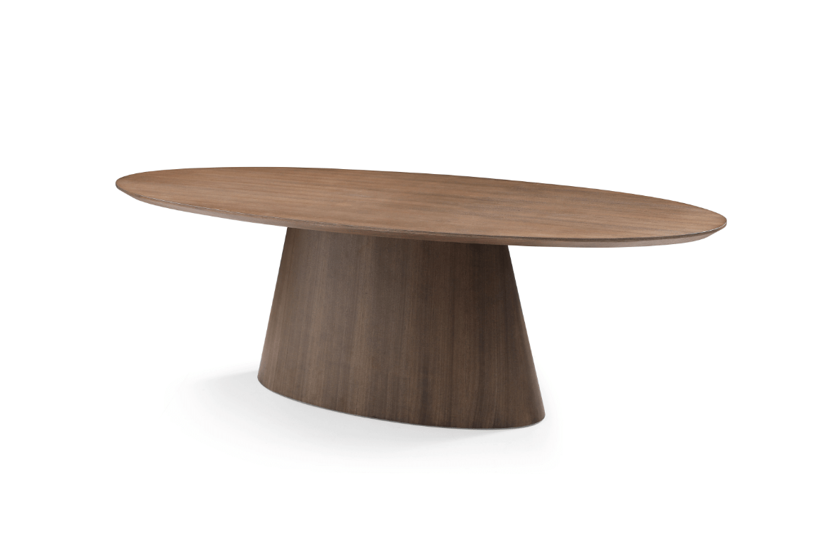 Tavamo Dining Table - Oval - Walnut.