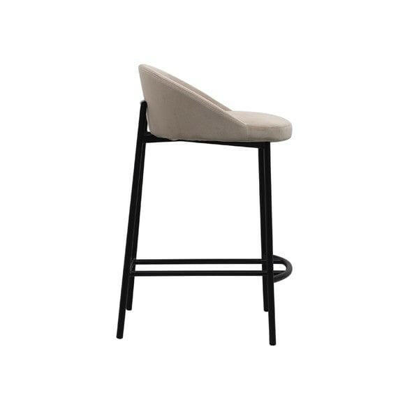 Tux Counter Stool - Taupe.