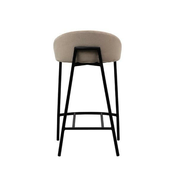 Tux Counter Stool - Taupe.