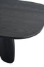 Tommy Franks Dining Underline 280 Dining Table - Black Oak House of Isabella UK
