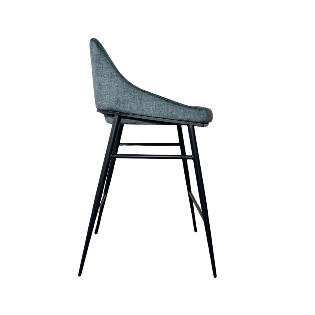 Vai Barstool - Bella Velour Pacific.