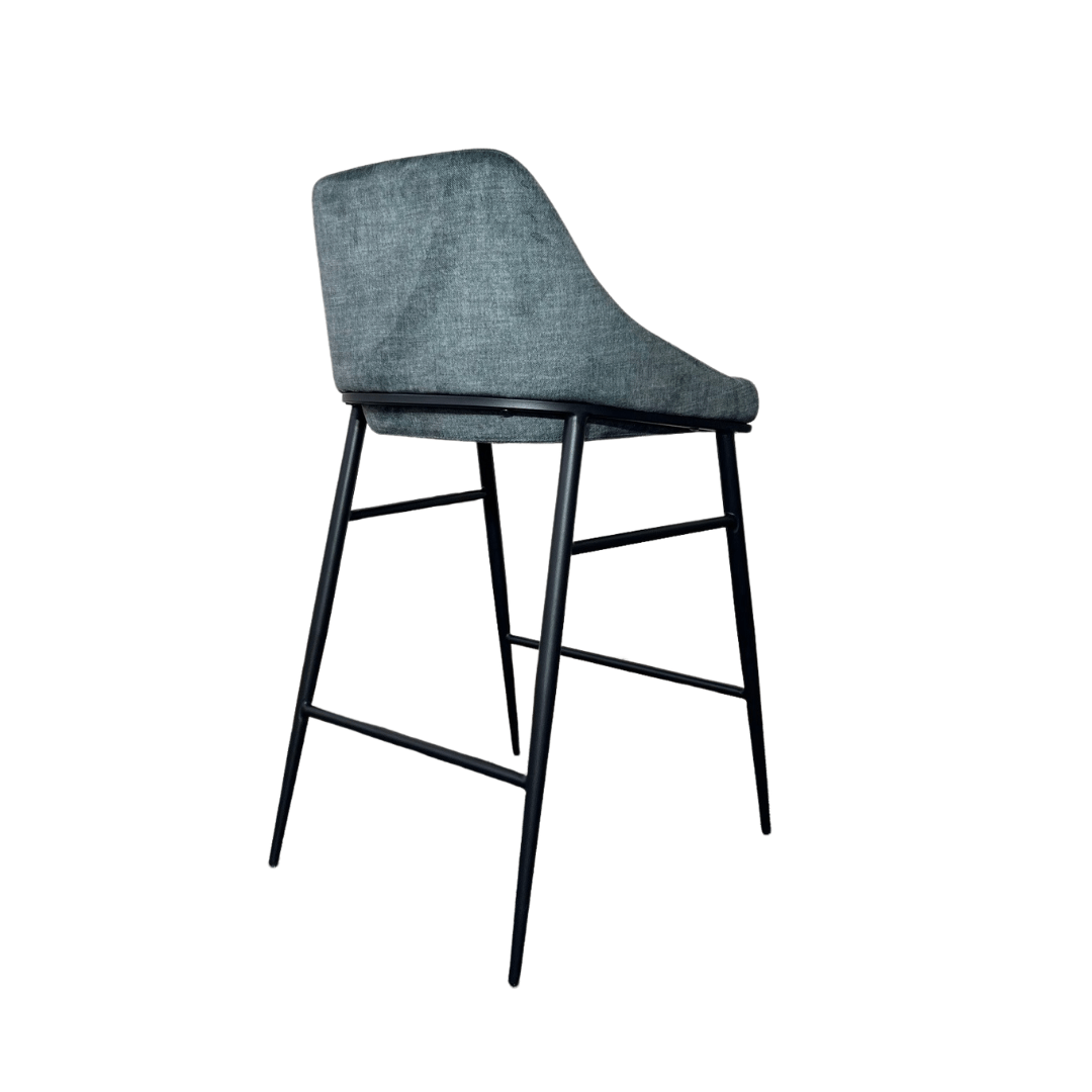 Tommy Franks Dining Vai Barstool - Bella Velour Pacific House of Isabella UK