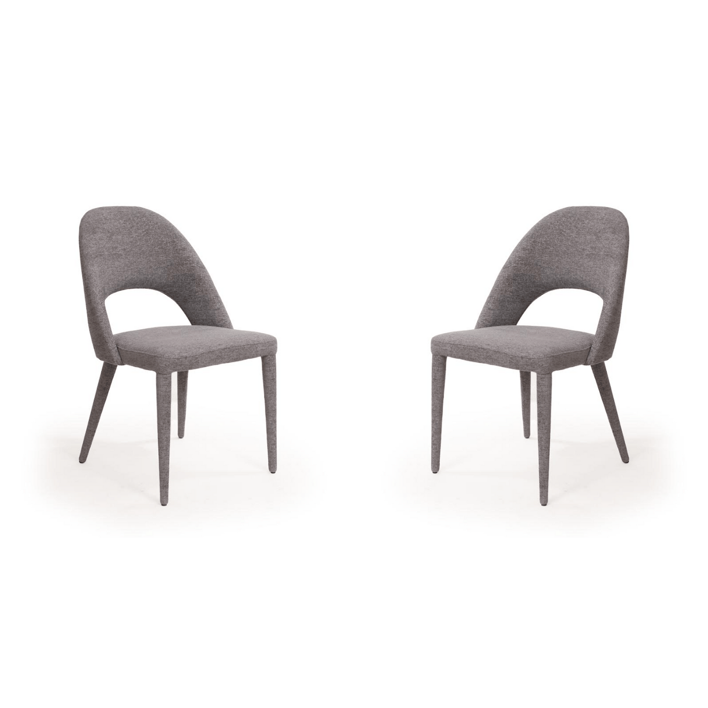 Tommy Franks Dining Van Dining Chair - Set of 2 - Quartz Grey House of Isabella UK