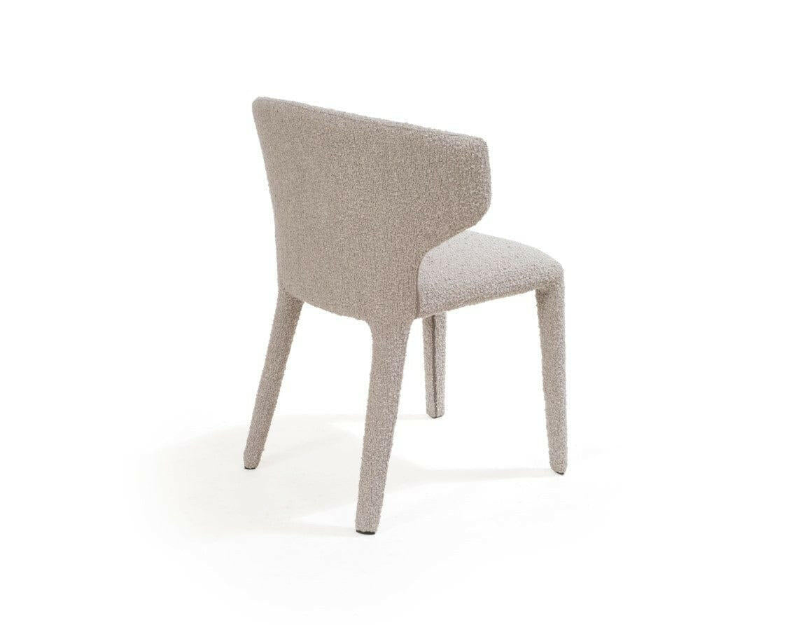 Vela Dining Chair - Chex Steam Boucle.