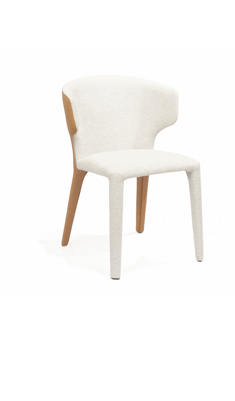 Vela Dining Chair - Avery Cream & Honey.