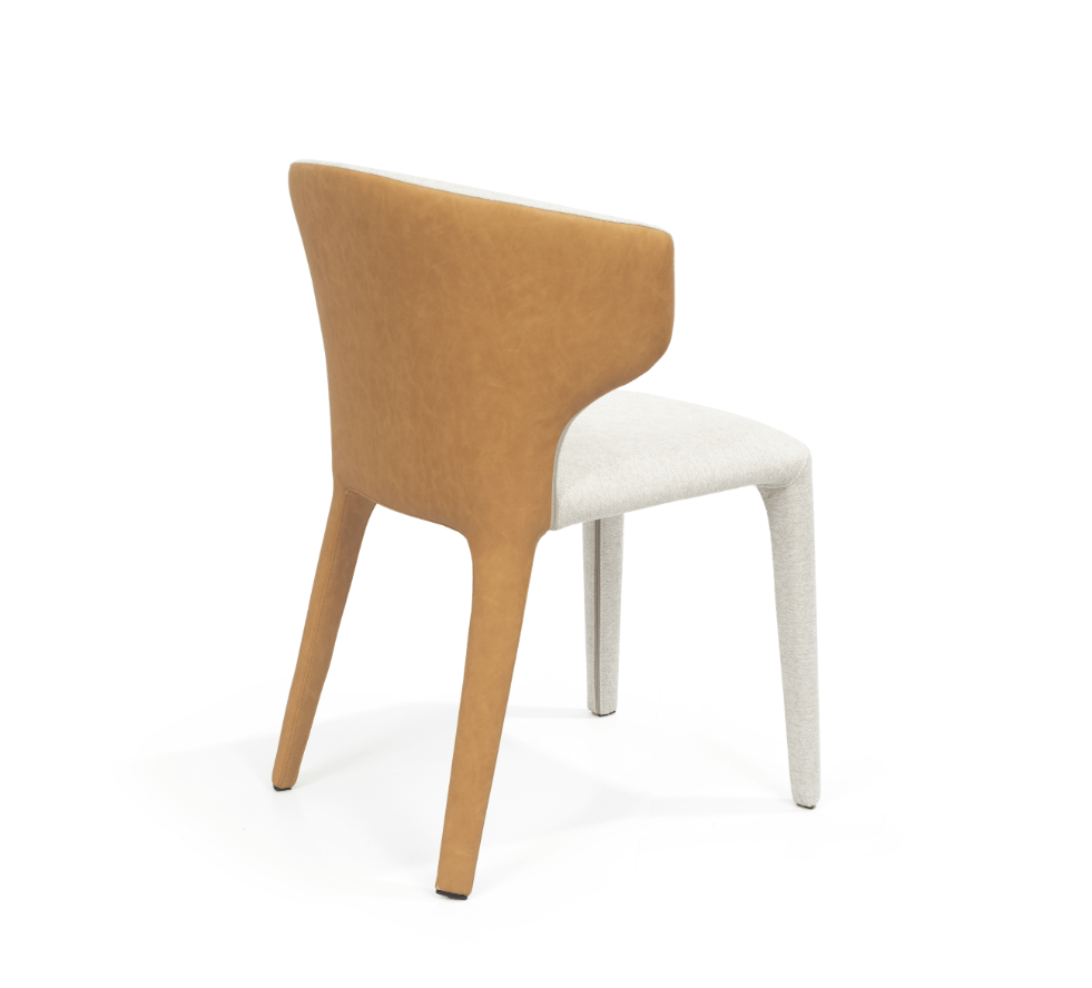 Vela Dining Chair - Avery Cream & Honey.