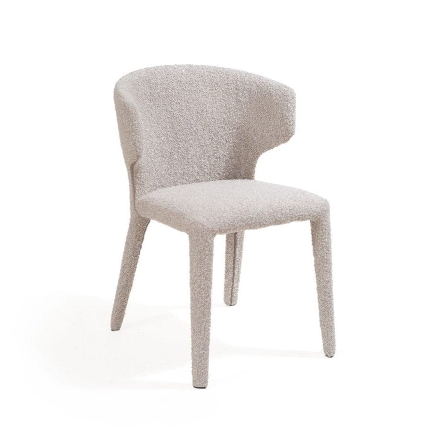Vela Dining Chair - Chex Steam Boucle.