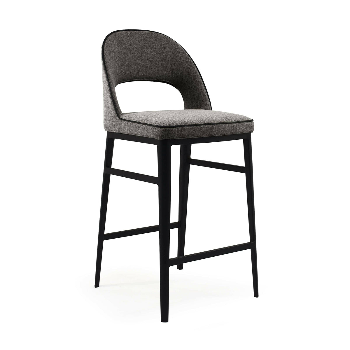 Verna Bar Stool - Enzimi Dark Grey.