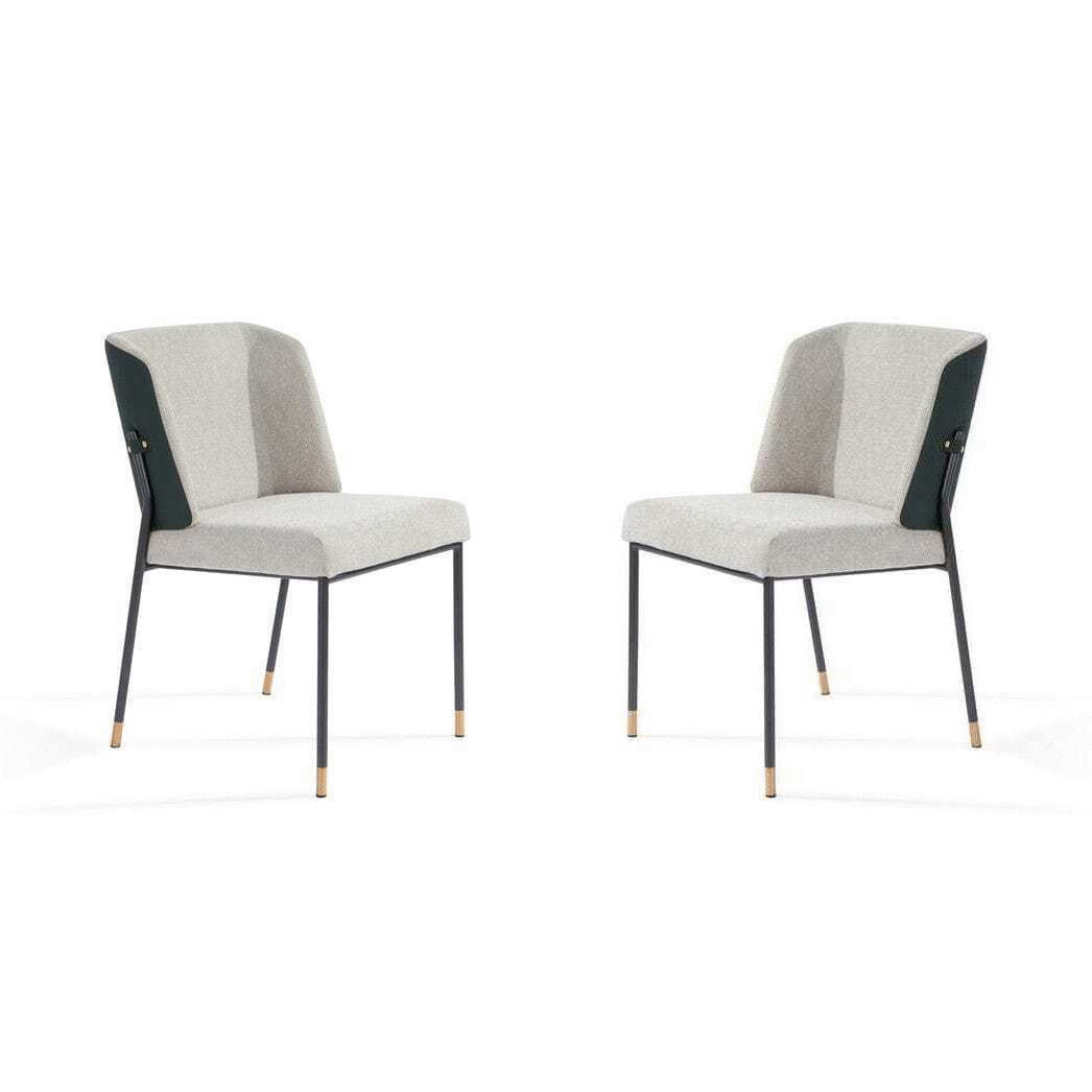 Tommy Franks Dining Victor Dining Chair - Set of 2 - Enzimi Cream House of Isabella UK