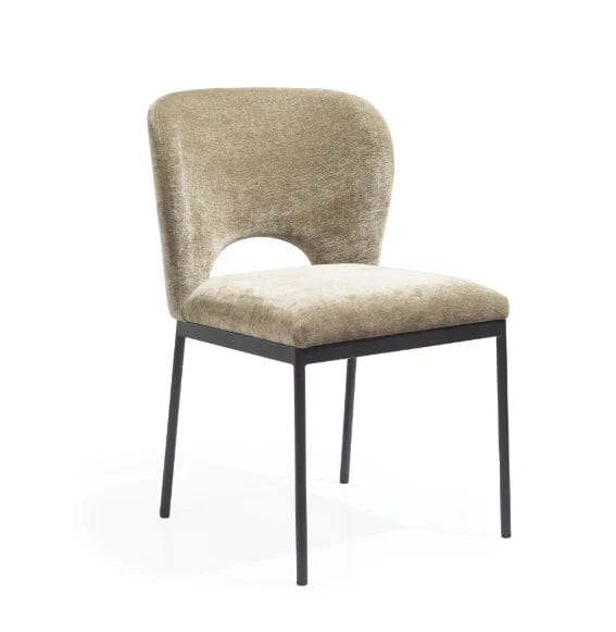 Wolfie Dining Chair - Set of 2 - Olive.