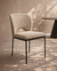 Tommy Franks Dining Wolfie Dining Chair - Set of 2 -Taupe House of Isabella UK