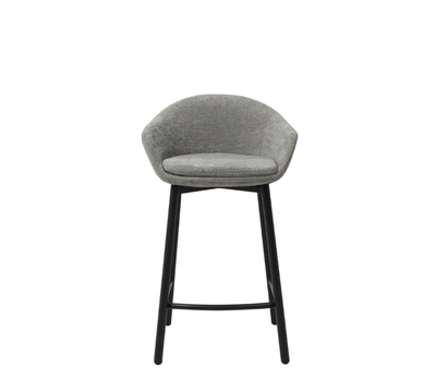 Tommy Franks Dorian Stool - Quartz Grey House of Isabella UK