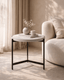 Tommy Franks Ivery Side Table - Light Grey House of Isabella UK