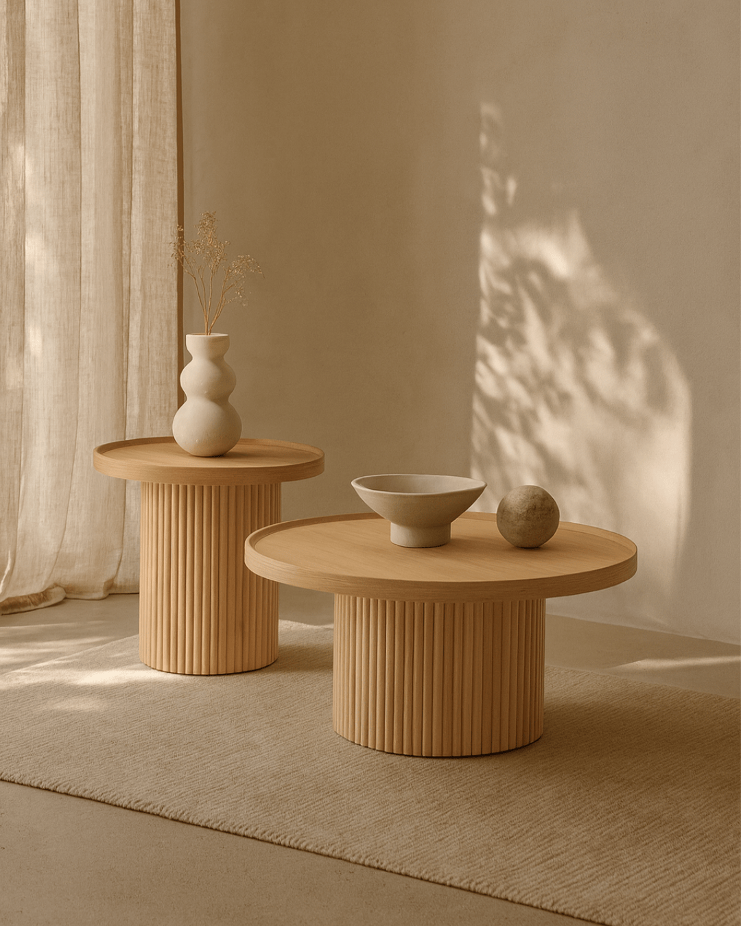 Tommy Franks Lincoln Side Table - Ash Oak House of Isabella UK