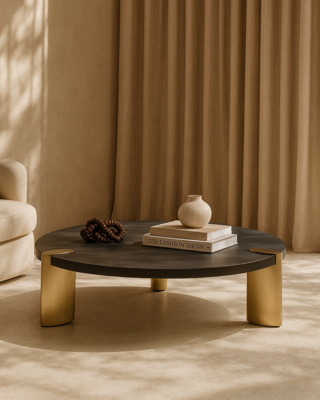 Tommy Franks Living Amara Coffee Table - Large - Smoke Oak House of Isabella UK