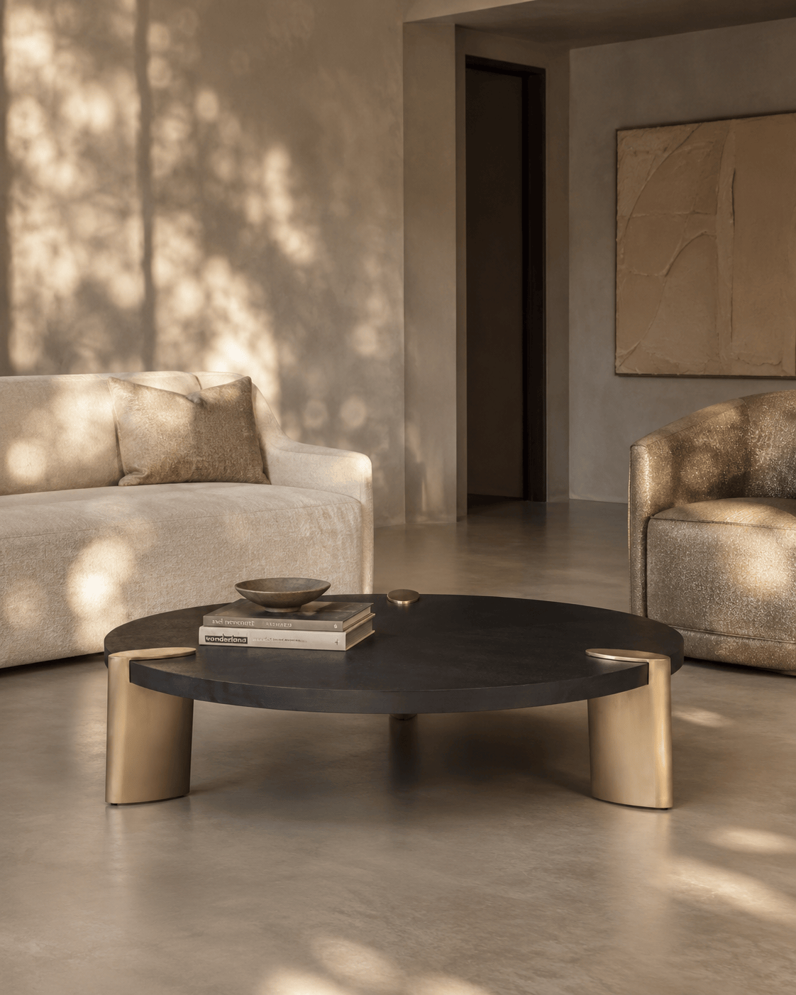 Tommy Franks Living Amara Coffee Table - Large - Smoke Oak House of Isabella UK