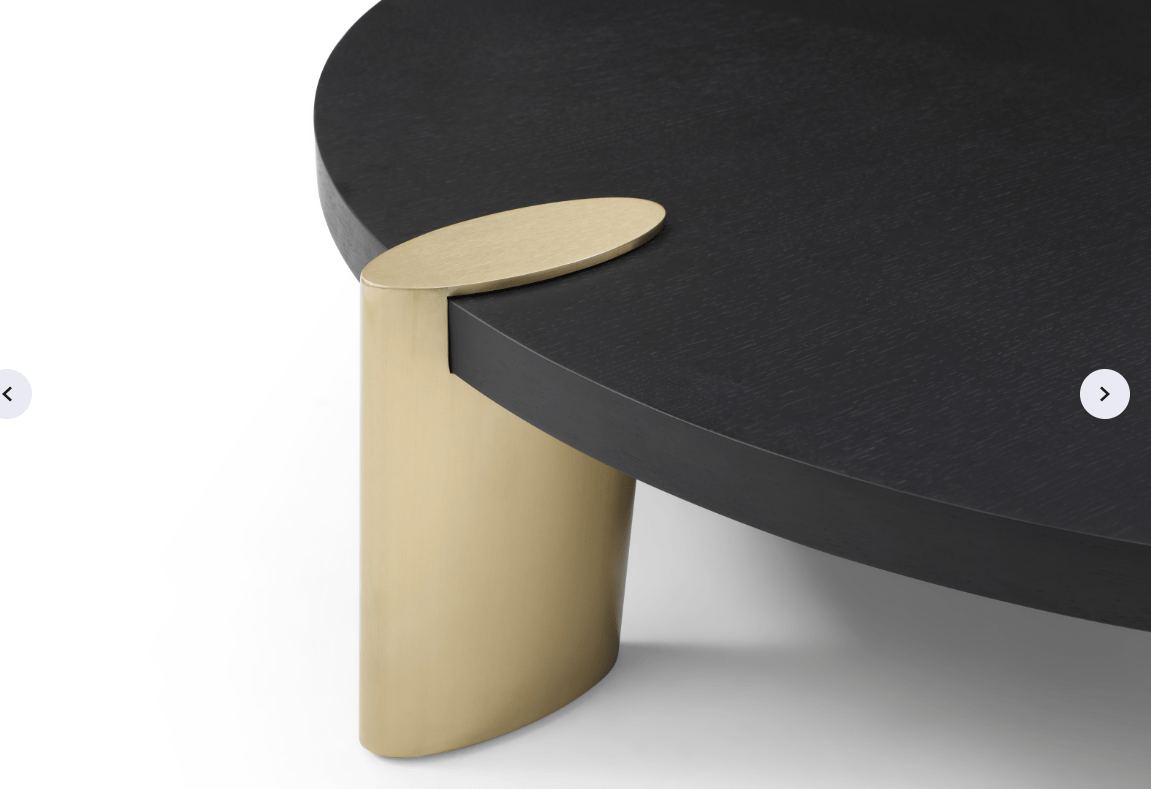 Amara Coffee Table - Large - Smoke Oak.