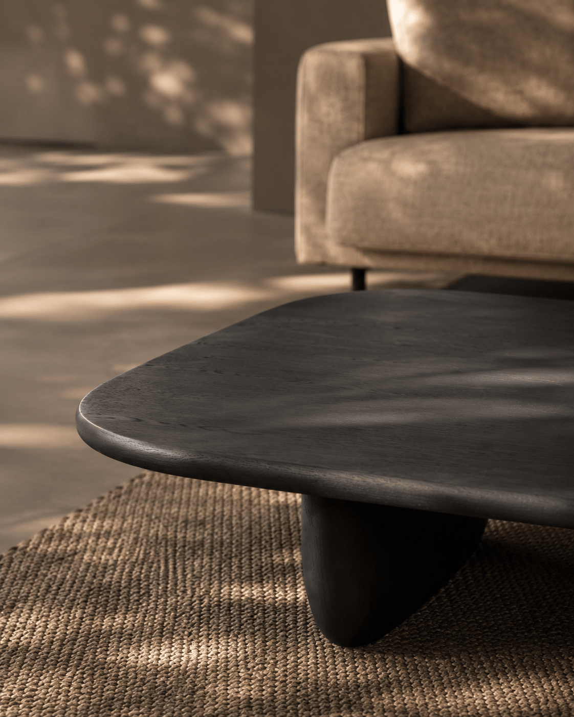 Tommy Franks Living Amelia Coffee Table - Smoked Oak House of Isabella UK