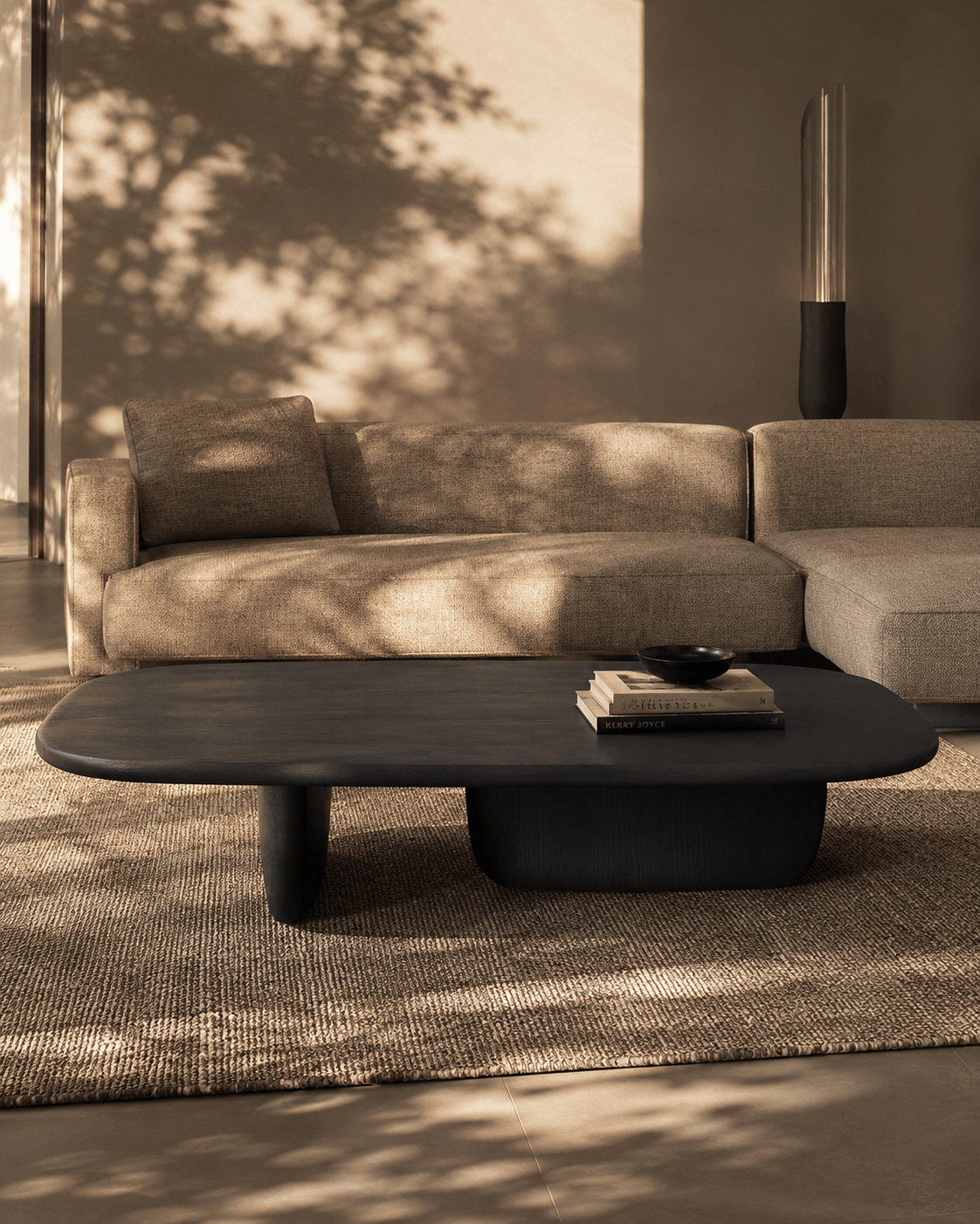 Tommy Franks Living Amelia Coffee Table - Smoked Oak House of Isabella UK