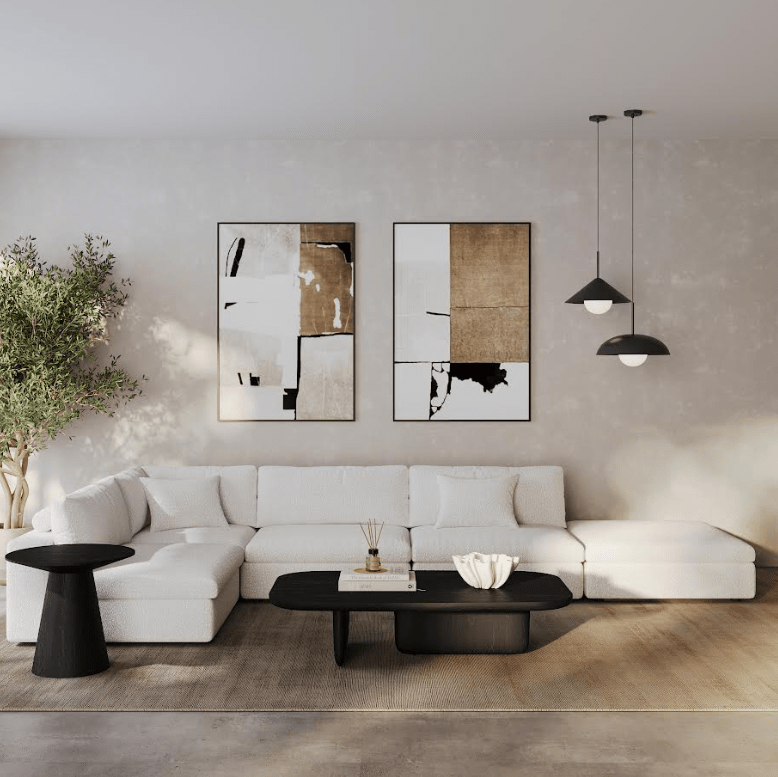 Amelia Coffee Table - Smoked Oak.