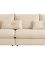 Tommy Franks Living Axis 4-Seater Sofa - Cream House of Isabella UK