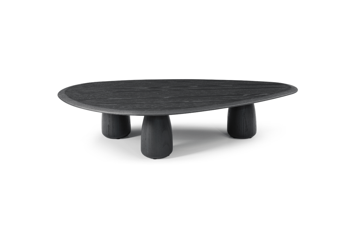 Tommy Franks Living Basilca Coffee Table - Matte Black House of Isabella UK