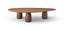 Tommy Franks Living Basilca Coffee Table - Walnut House of Isabella UK