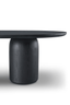 Tommy Franks Living Basilca Dining Table 240 - Matte Black House of Isabella UK