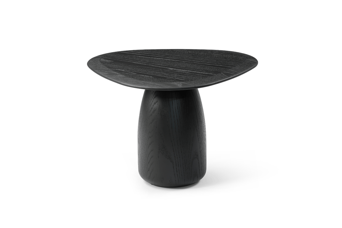 Tommy Franks Living Basilca Side Table - Matte Black House of Isabella UK