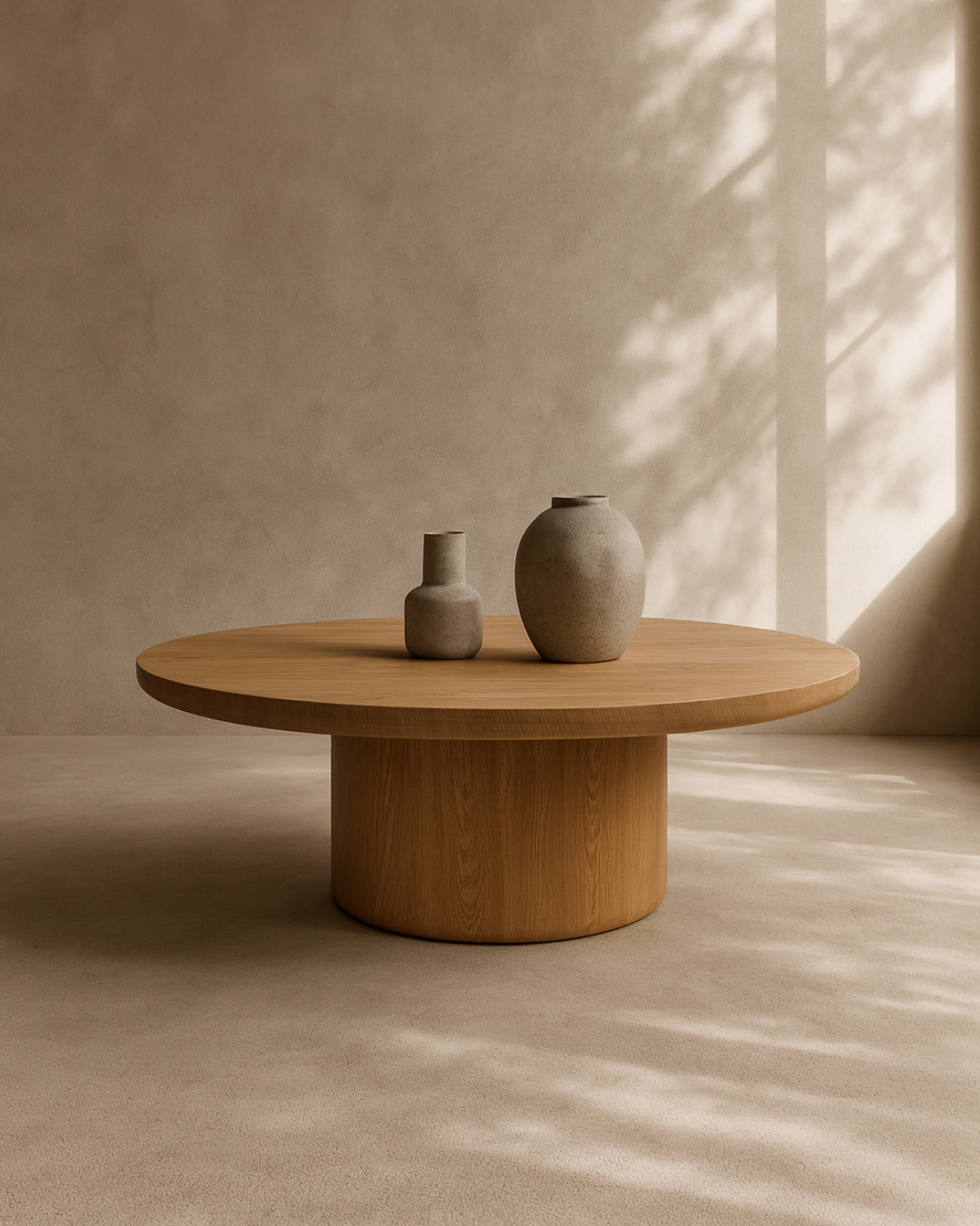 Tommy Franks Living Berwick Coffee Table - Large - Ash Oak House of Isabella UK