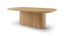 Tommy Franks Living Berwick Dining Table - Single Pedestal - Ash Oak House of Isabella UK