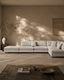 Tommy Franks Living Blanco 5 Piece Modular Sofa - Avery Velour Cream House of Isabella UK