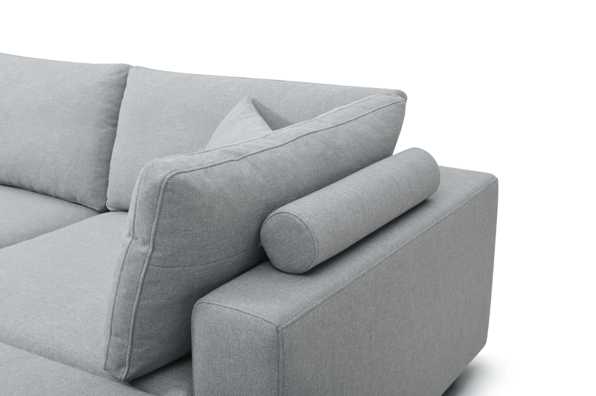 Blanco 6 Piece Modular Sofa - Cool Grey.