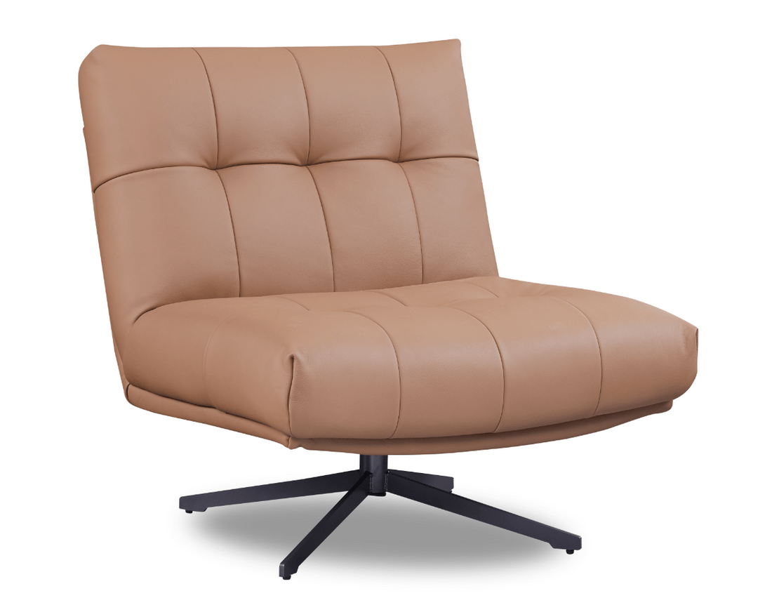Cesola Swivel Chair - Tan.