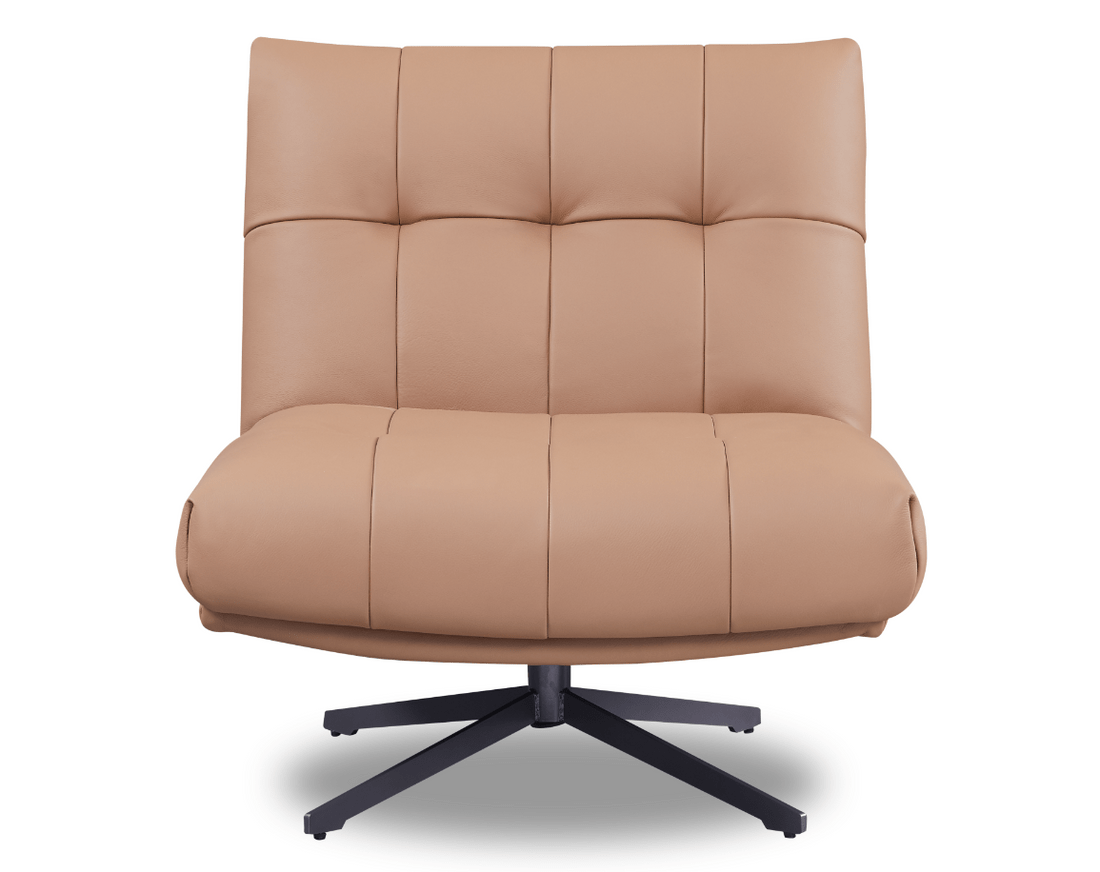 Cesola Swivel Chair - Tan.