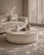 Tommy Franks Living Ciladro Coffee Table - Faux Travertine - Large House of Isabella UK