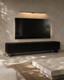 Tommy Franks Living Costine 240 TV Unit - Black House of Isabella UK