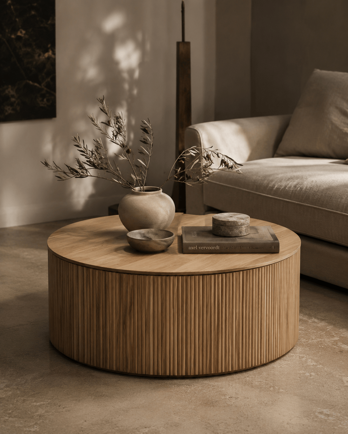 Tommy Franks Living Costine Coffee Table - Ash Oak House of Isabella UK