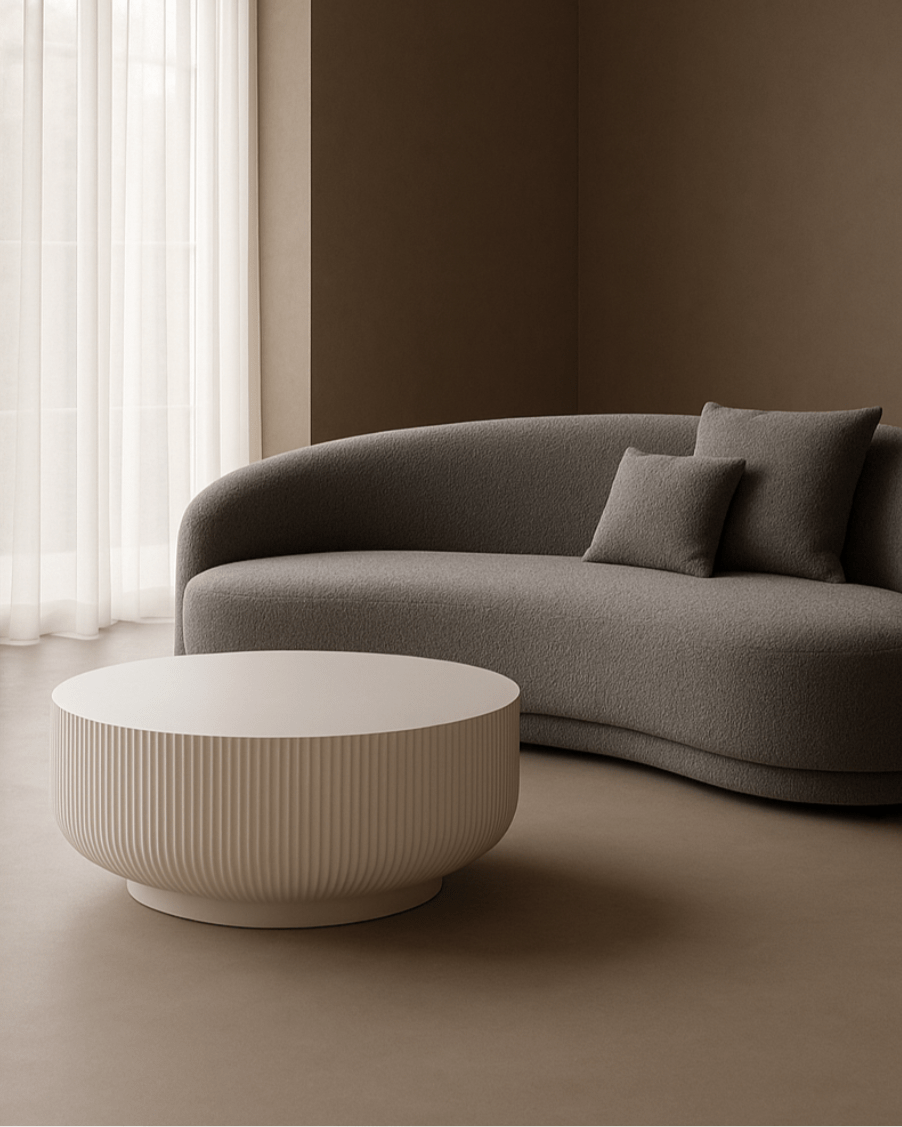 Tommy Franks Living Cove 4-Seater Sofa - Grey Bouclé House of Isabella UK